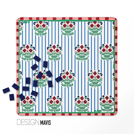 Mahjong Mat Grand Millennial Cottage Core
