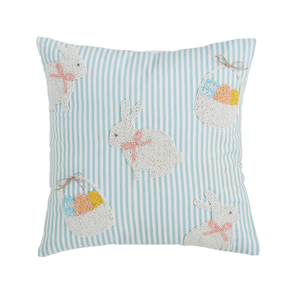 Beaded Bunny Pillow